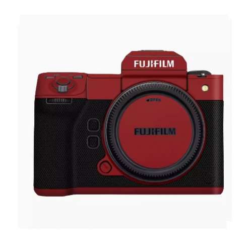 Meiran 3M Sticker Film Cover For Fujifilm GFX100 II - Red 紅色