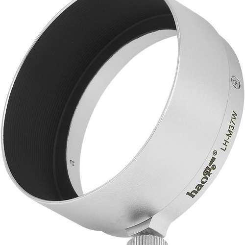 Haoge LH-M37W Metal Lens Hood For Leica Leitz Elmar 3.5cm 遮光罩