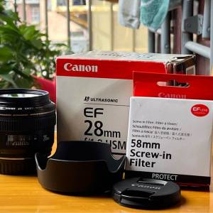 Canon EF 28mm f1.8 USM No.84280521