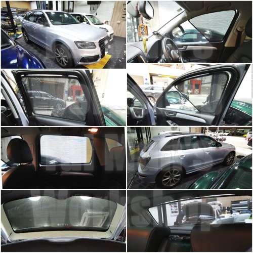 Audi Q5 全車磁石濾光窗網太陽擋