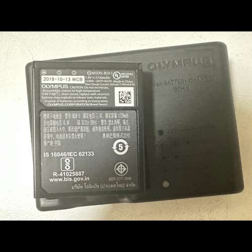奧林巴斯 BLH-1原廠電池充電器
