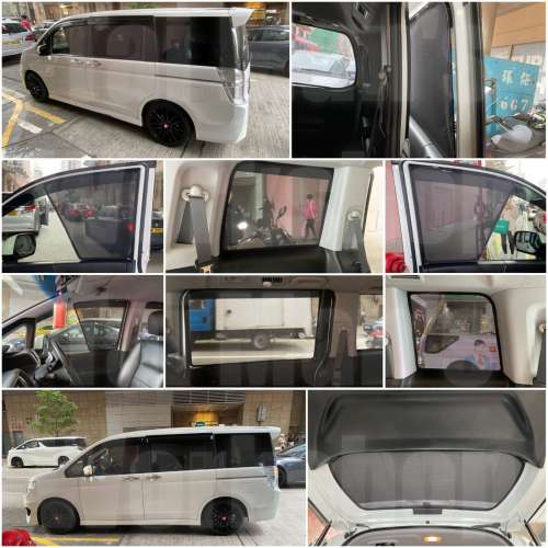 RK1 RK5 Stepwgn Spada 全車磁石濾光窗網太陽擋