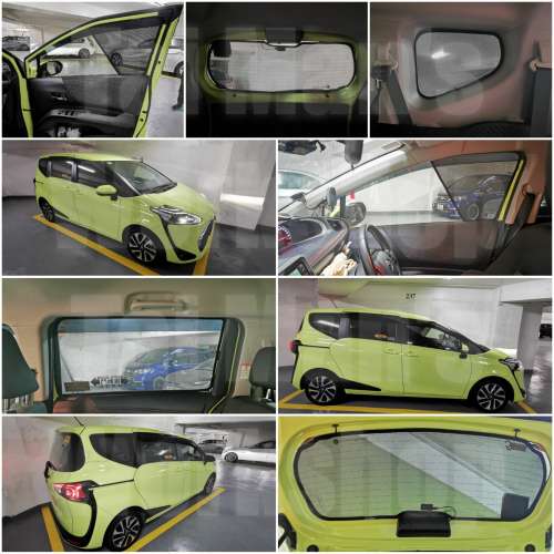 Sienta 全車磁石濾光窗網太陽擋