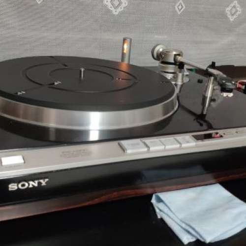 經典黑膠 SONY直驅唱盤 PS-X65 w/ 唱頭 SHURE M44-7(MM)