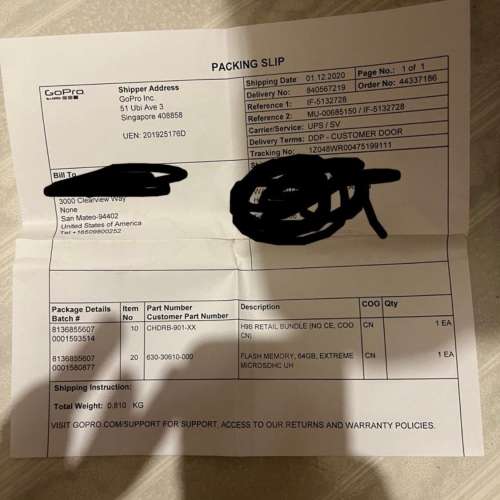 只用數次）GoPro hero 9 black(連收據、兩枝GoPro 自拍棍、記憶卡）