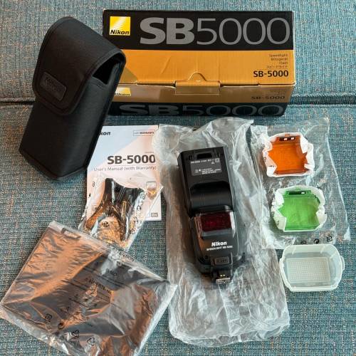 Nikon SB 5000 旗艦級 閃光燈 Flash