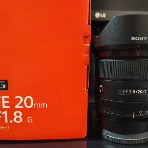 Sony FE 20mm F1.8 G