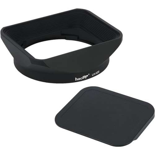 Haoge LH-P15 Bayonet Square Metal Lens Hood For Panasonic SUMMILUX 15mm f/1.7
