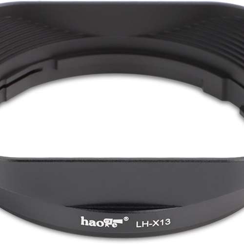 Haoge LH-X13 Bayonet Square Metal Lens Hood For Fujifilm 1855 方形遮光罩