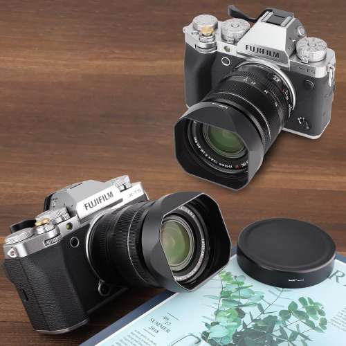 Haoge LH-X13B Bayonet Square Metal Lens Hood For Fujifilm XF 18-55mm F2.8-4 R LM