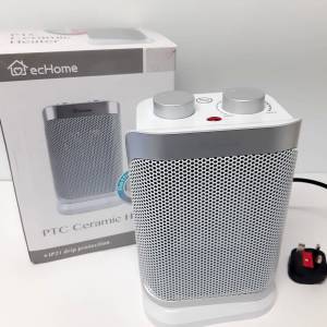 電暖爐ecHome 1500W--暖風機 P21防水級別--PTC Ceramic Heater陶瓷暖風機—90% New-...