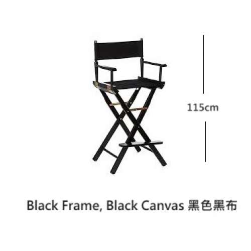 Professional Grade TALL Studio Director's Chairs -115cm Height 導演椅 - Rent 日...