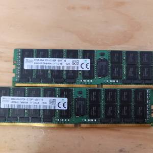 SK hynix 32GB ddr4 regecc 2133mhz * 2