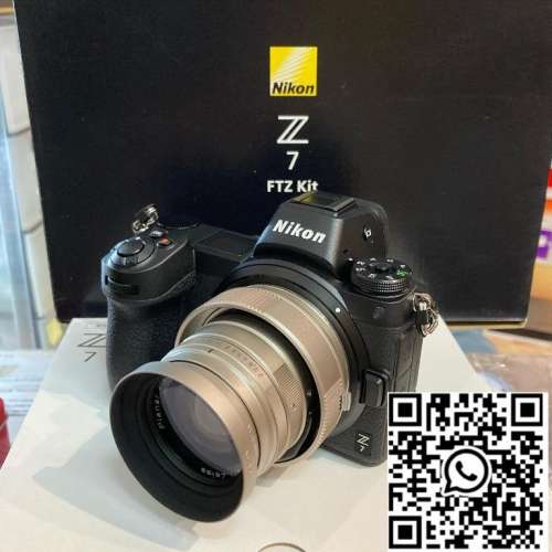 LAINA Contax G Rangefinder Lens To NIKON Z Mount Adaptor (全金屬接環)