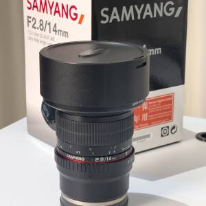 SAMYANG 14mm F2.8 Sony FE mount