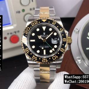 勞力士 Rolex gmt master II 116713LN 40mm 間金 GMT 904L鋼