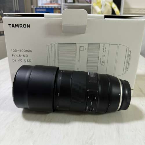 騰龍 TAMRON 100 - 400 mm F/ 4.5-6.3 Di VC USD 鏡頭