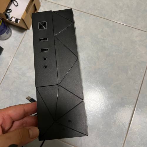 BioStar A10N-8800E (Ver. 6.0) ITX with ITX case and power