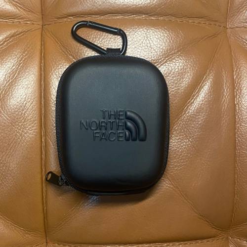 【全新】THE NORTH FACE 黑色 小硬包 迷你袋 TNF 無線耳機袋 AIRPODS  CASE 散銀包...