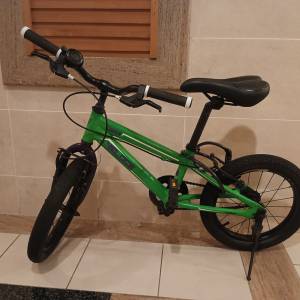 舊 VELOCE 16吋 中童單車。16吋，不可摺，單速，身高 1米至1.3米 中童合用。