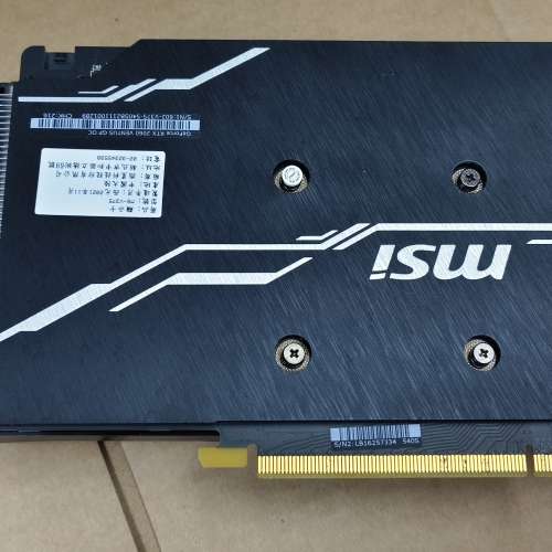 MSI GTX2060 Ventus GP 6G