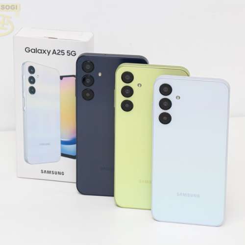 未拆封*100%全新 三星 行貨  Samsung A25  5G  6+128  ,黑, 黃 藍