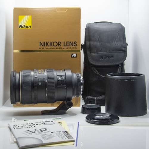 Nikon Nikkor Lens AF VR Zoom-Nikkor 80-400mm f/4.5-5.6D ED 自動對焦鏡頭 (變焦)