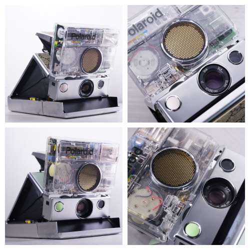 Polaroid寶麗來Slr680/690透明蓋機殼transparent shell