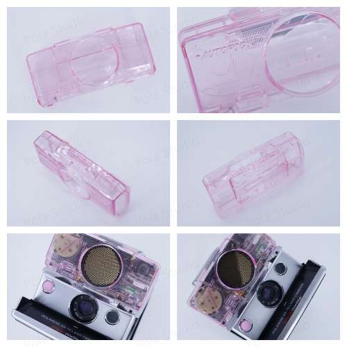Polaroid寶麗來SX70 SONAR透明外殼機蓋transparent cover SONAR COLORFUL