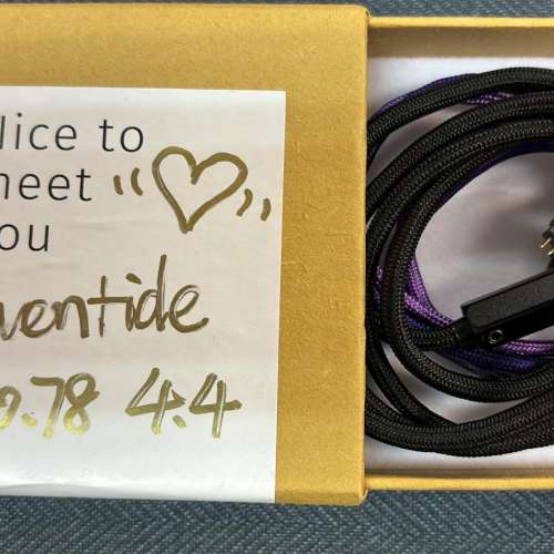 閑魚線 Cardas Gold Reference 0.78 4.4mm