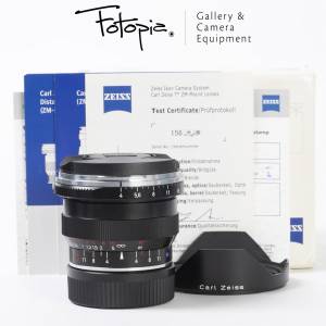 || Carl Zeiss Distagon T* ZM 18mm F4 - Black, like new with full packing ||