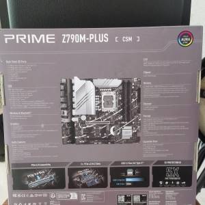 Asus  prime z790M-plus 底板 近全新有單有保養