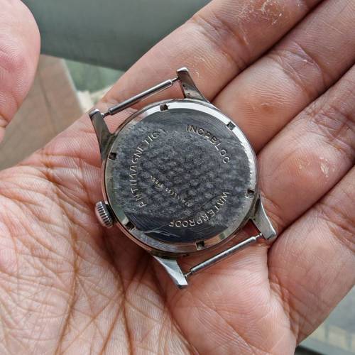 古董 50年代 瑞士 City牌 Bulleye 牛眼面軍錶 military watch