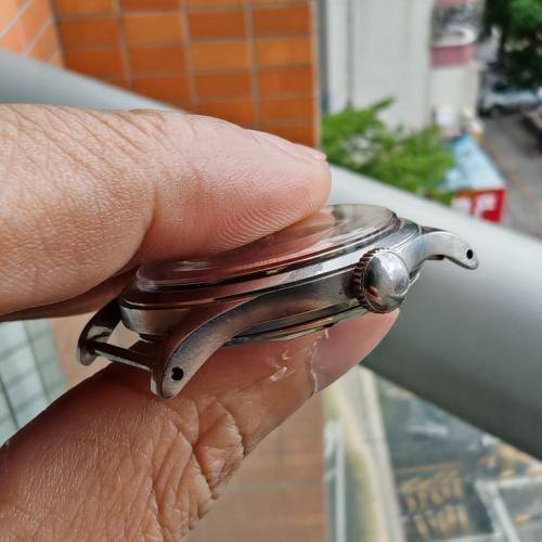 古董 50年代 瑞士 City牌 Bulleye 牛眼面軍錶 military watch