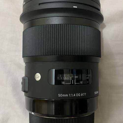 Sigma 50mm Art f1.4 DG for canon