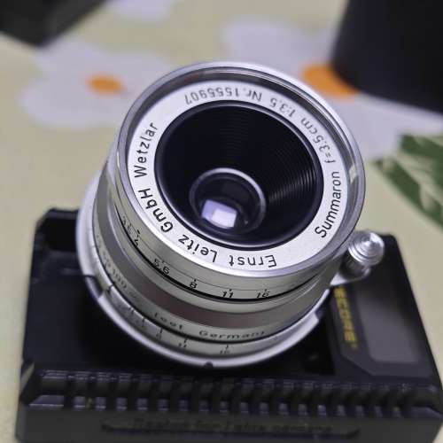 Leica 35 3.5 summaron l39 已加m口转接环