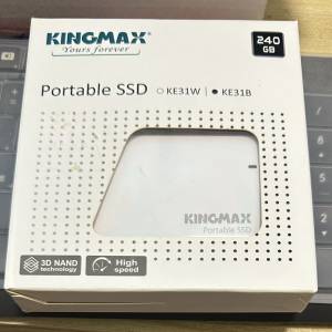 行貨 全新 Kingmax KE31B 240GB Portable SSD
