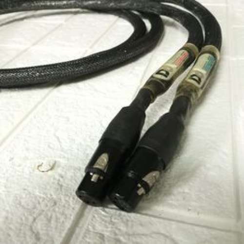 Dynamic design lab DDL RCA 超粗 發燒 屏蔽 信號線 XLR 1.5米長