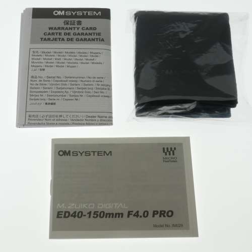 全新 Olympus / OM System 40-150mm f4 恆定光圈 長焦鏡頭 香港行貨 有保 M43（OM官...