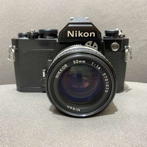 Nikon FM with 50mm f/1.4 lens