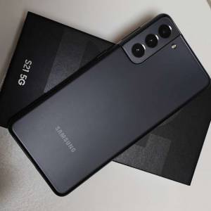 CSL 行貨 Samsung Galaxy S21 5G黑色，型號SM-G9910，8+256GB，九成新