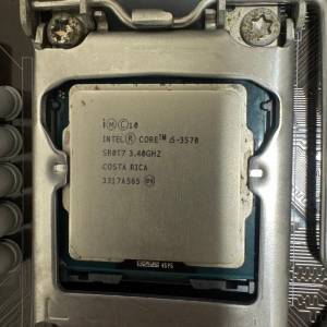 i5 3570 CPU #DDR3 LGA1155