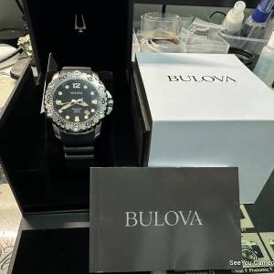 100% New Bulova 96B228 Sea King Watch for Men 300m