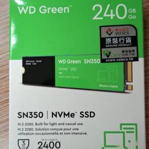 WD Greeb SN350 NVMe SSD 240GB