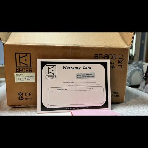 出售：KECES P8 BP-600 LPS （9-12V,20V-24V)