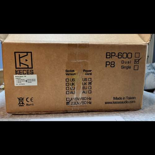 出售：KECES P8 BP-600 LPS （9-12V,20V-24V)