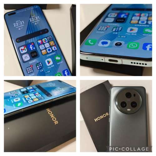 Honor Magic 5 pro 12+512 行貨 綠色  99％新淨 有盒有配件
