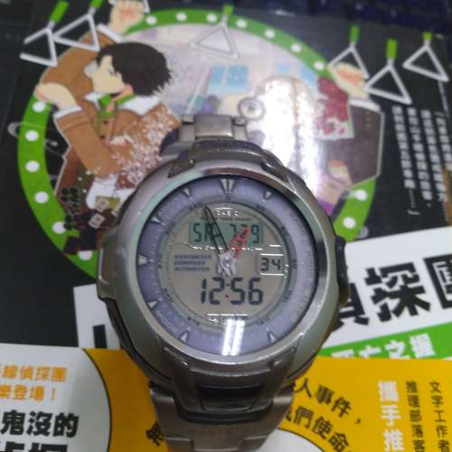 CASIO PROTREK 鈦金屬