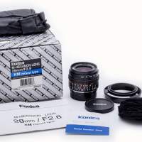 [[ 全套 原盒]] Konica M-Hexanon 28mm f2.8, Leica M Mount 極新