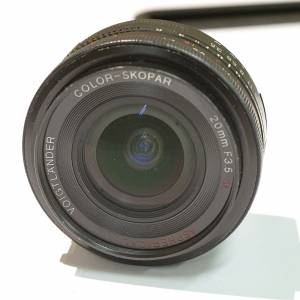 福倫達 Voigtlander Color-Skopar 20mm f/3.5 SL II N Aspherical Lens for Nikon F